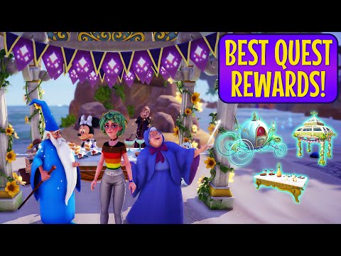 DISNEY Dreamlight Valley. Final Fairy Godmother Quest Had THE BEST REWARDS EVER!