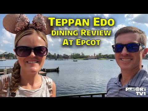 Teppan Edo Dining Review at Epcot with Friends - Japan Treats, Concert & More! - Disney World 2023