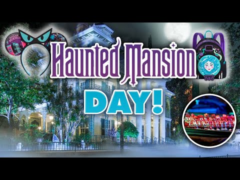 Haunted Mansion day at Disneyland | New food, new merch and HAUNTED MANSION!