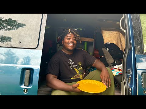 Living In My Van I I What I Eat In A Day