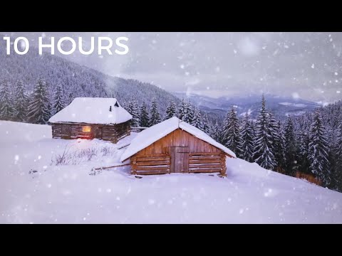 Blizzard Snowstorm with Howling Wind Sounds for Relaxing, Sleeping, Insomnia | Winter Storm Ambience