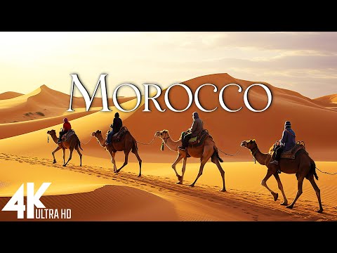 FLYING OVER MOROCCO (4K Video UHD) - Scenic Relaxation Film With Inspiring Music