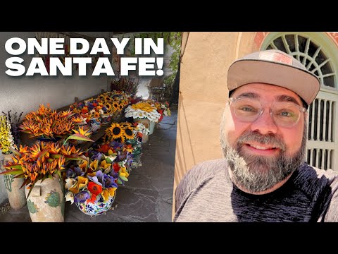 One Day in Santa Fe! Exploring this AMAZING New Mexico Town For The First Time!