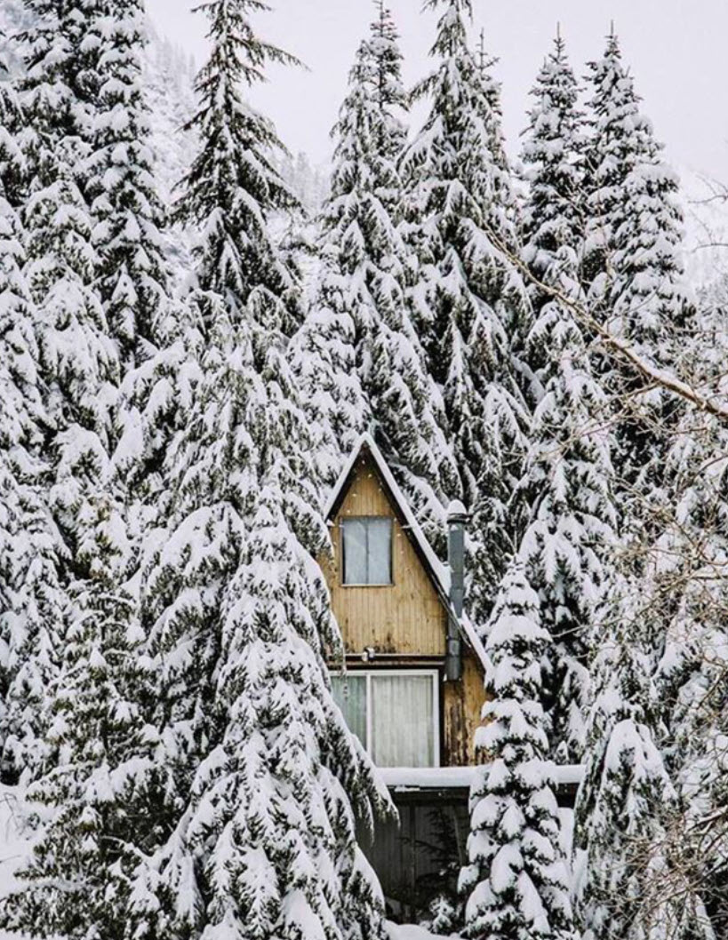 Relaxing Winter Snowfall Walk in Switzerland , Weisse Lutschine River to Stechelberg, Switzerland