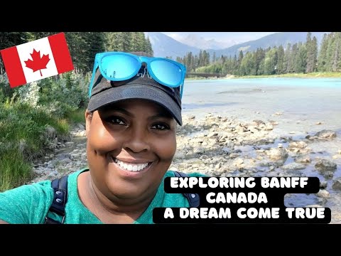 I can't believe the color! 😳Bow Falls| Cascade Gardens|Cave and Basin| Best of Van Life | Canada 🇨🇦