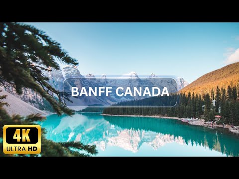 Places on Earth That DON'T Feel REAL - Banff Canada - 4K ULTRA HD