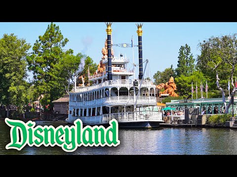 Tiana's Palace Lunch, Mark Twain Riverboat & Tom Sawyer Island - Disneyland 2023