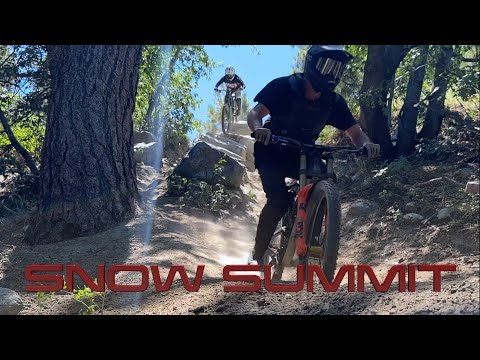 Snow Summit After Hurricane Hilary / Party Wave, Westridge, 10 Ply & Miracle Mile / 8/28/23