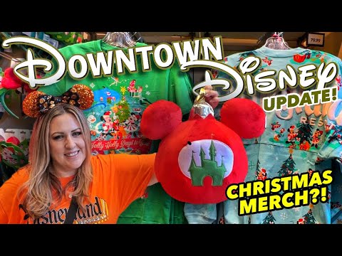 DOWNTOWN DISNEY GUIDE-What’s New? Treats, Disneyland Hotel Lounge + Holiday Merch First Look & More!