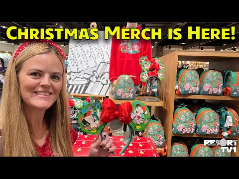 Christmas Merchandise is HERE at Disney World!! - Disney Springs 2023