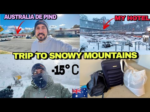 TRIP TO SNOWY MOUNTAINS | AUSTRALIA DE PIND | SNOW IN AUSTRALIA