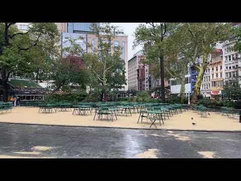 Live NYC Walk: Never-ending Rain in Manhattan - Sep 29, 2023
