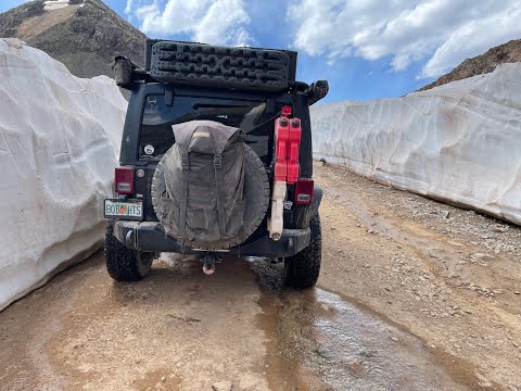 Ep 4 Colorado | How much snow is still up there? | FL to UT | Imogene Pass, Hurricane Pass, and more