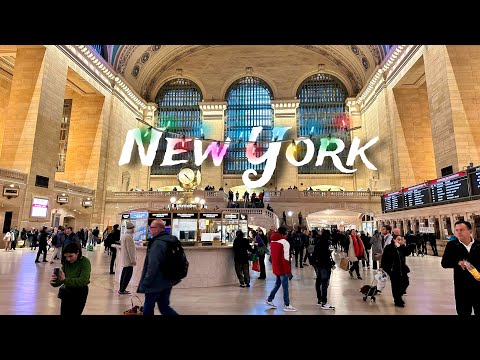 NYC LIVE Grand Central Holiday Fair , Bryant Park Winter Village & Times Square ( 14 November 23 )