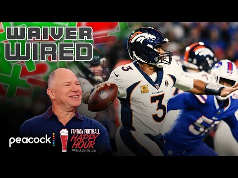 Week 10 Waiver Wire: Ty Chandler, Noah Brown, Russell Wilson + more | Happy Hour (FULL SHOW)