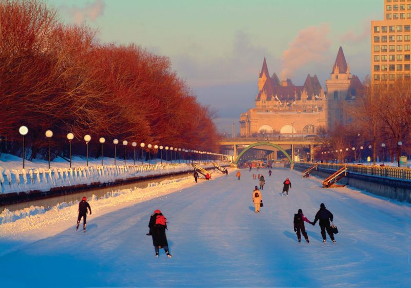 Canada's Wonderland WinterFest 2023 CHRISTMAS LIGHTS Winter Walk 4K