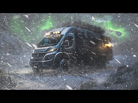 Surviving my first Winter of Extreme Van Life 2, Blizzard Snow Storm Camping, Freezing Cold #vanlife