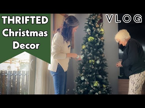Decorating for Christmas on a Budget | Goodwill Thrift Haul | Decor Trends with Thrift Finds #decor