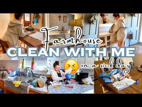 ✨NEW✨ TACKLING THE MESS WHILE SICK 🤧 CLEAN WITH ME MOTIVATION